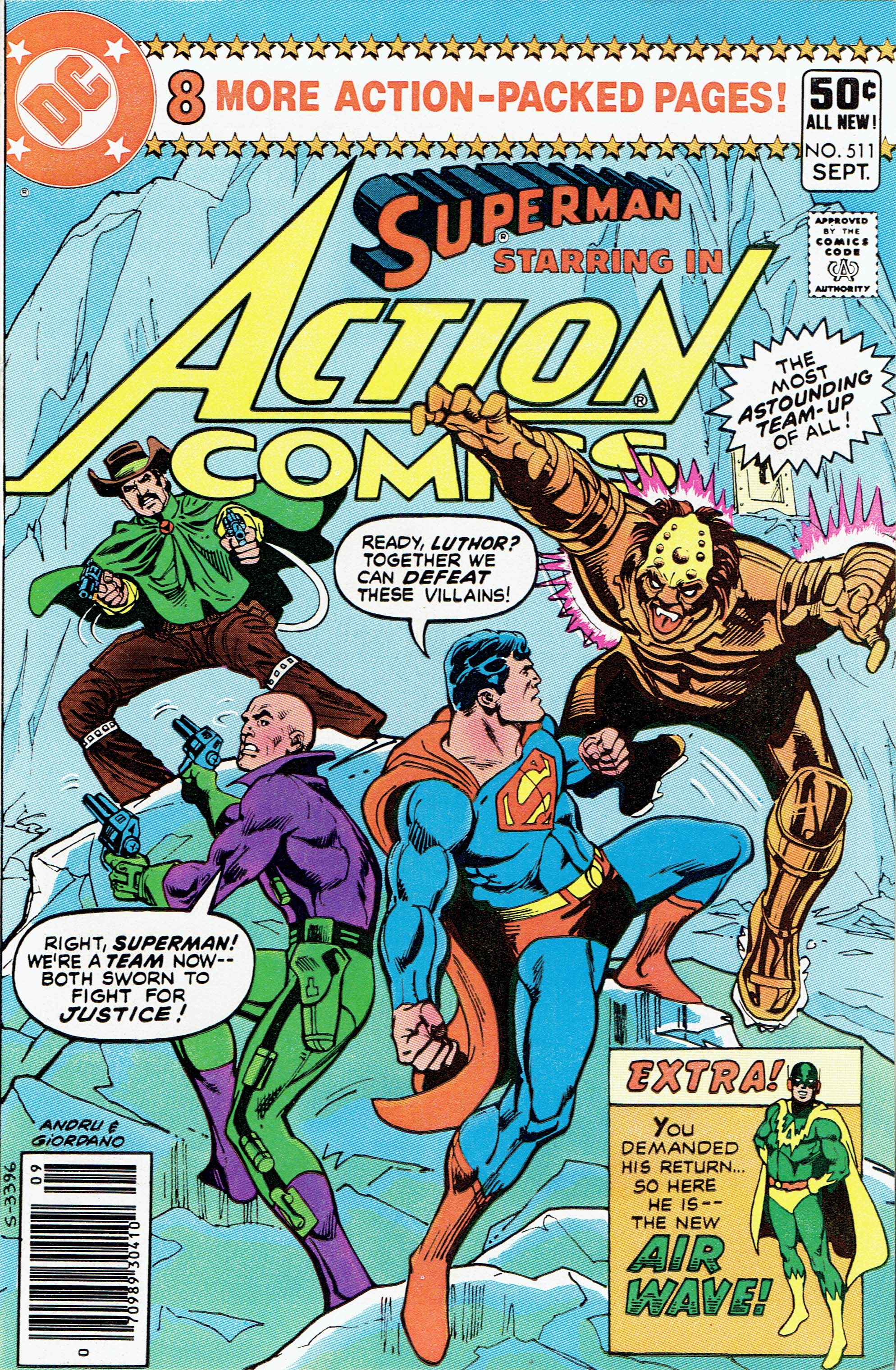 Action Comics #511 cover