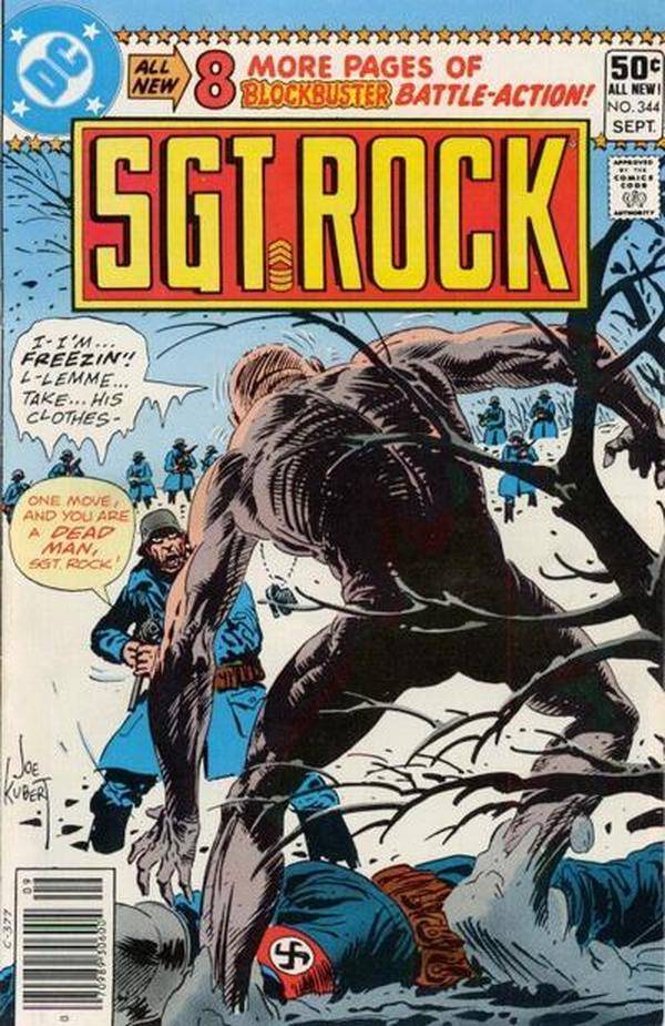 Sgt. Rock #344 cover