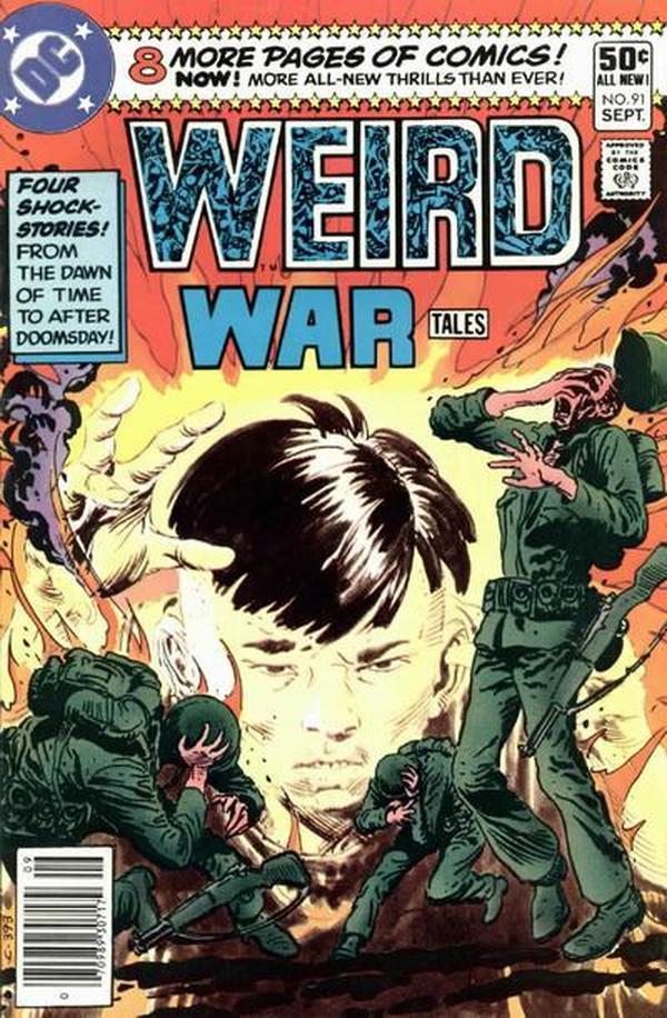 Weird War Tales #91 cover