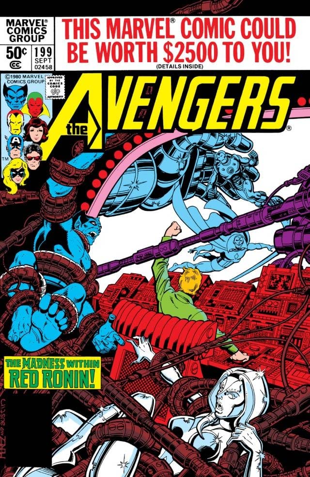 The Avengers #199 cover