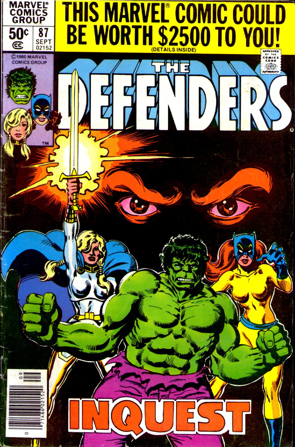 The Defenders #87 cover