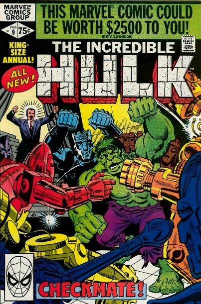 The Incredible Hulk Annual #9 cover