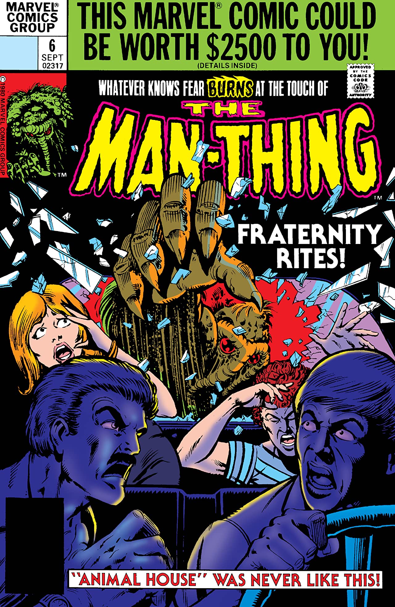 Man-Thing #6 cover