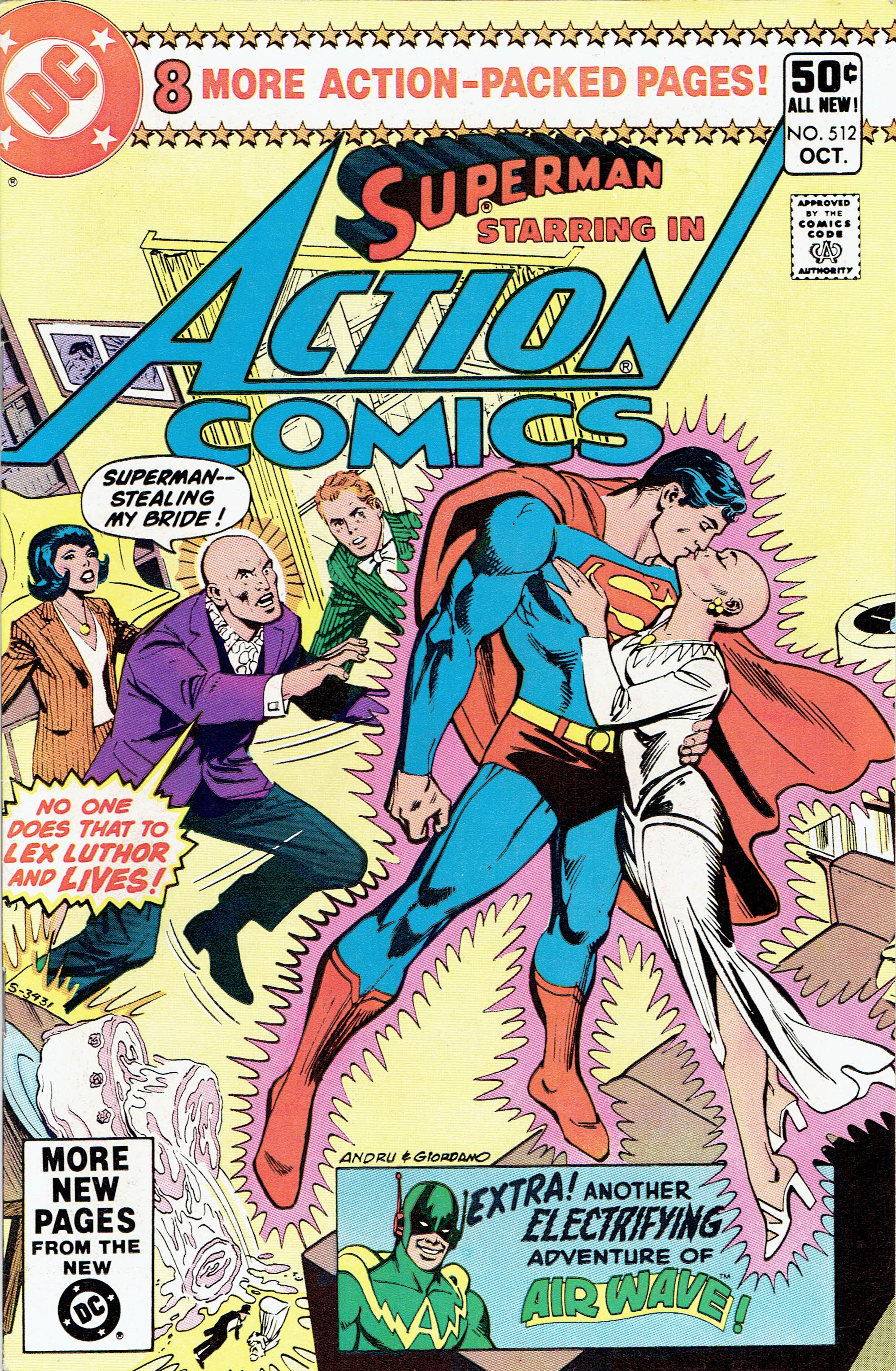 Action Comics #512 cover
