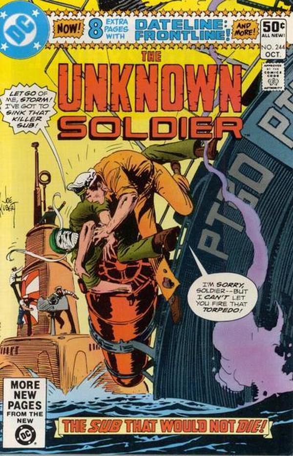 Unknown Soldier #244 cover