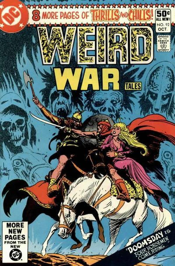 Weird War Tales #92 cover