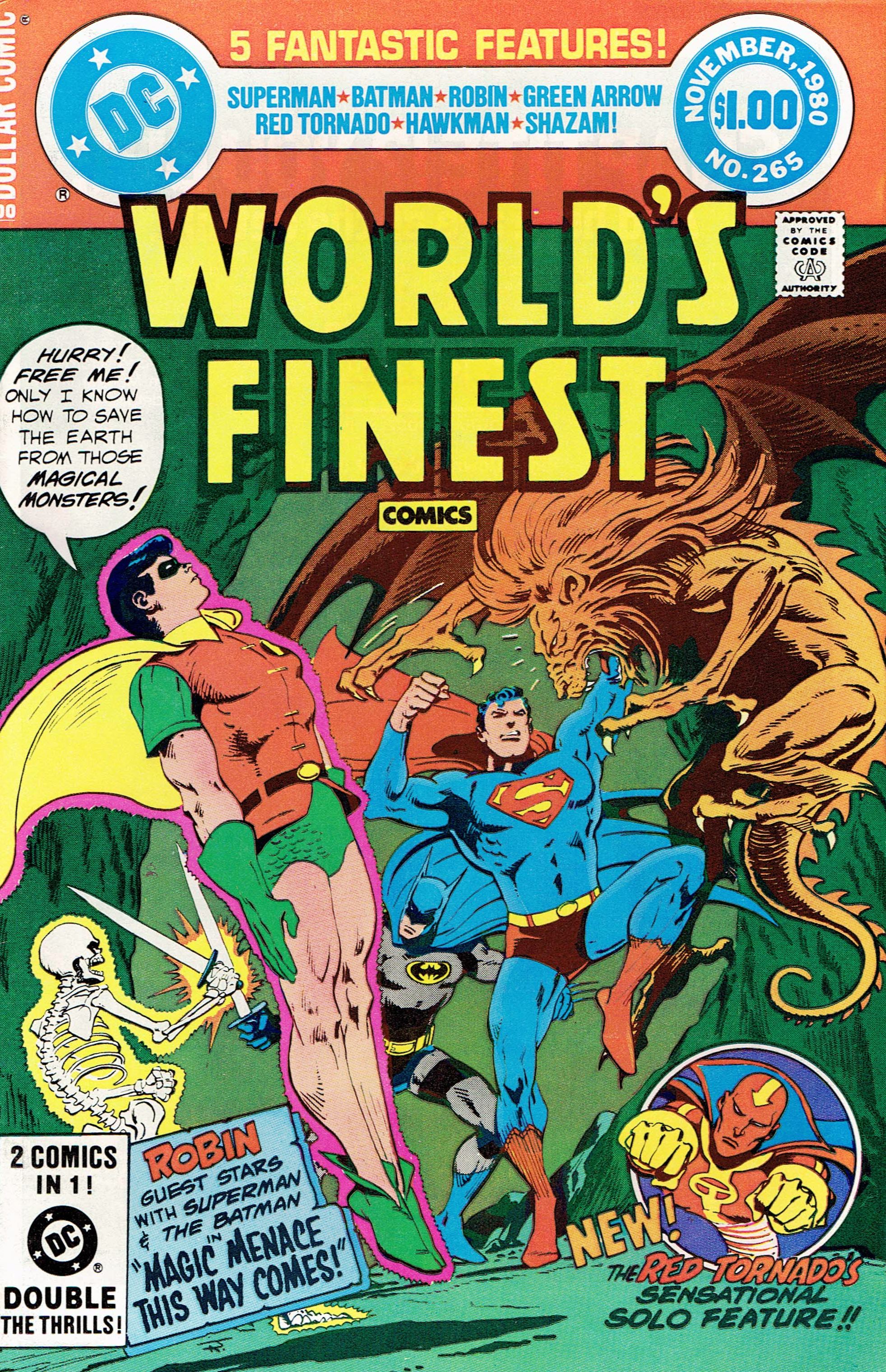 World's Finest Comics #265 cover