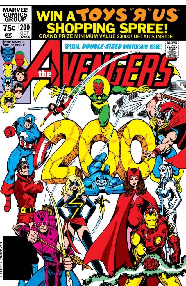 The Avengers #200 cover