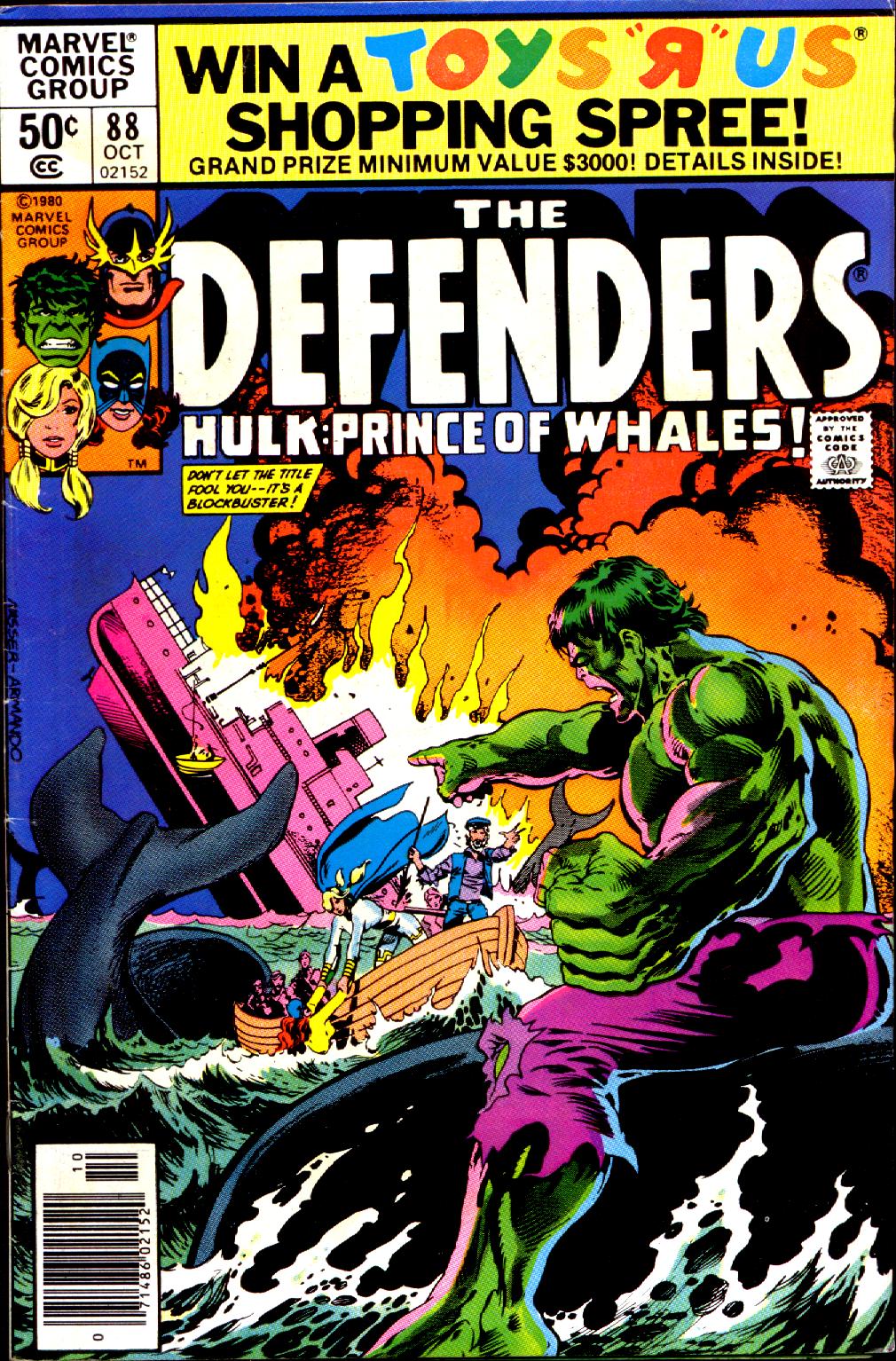 The Defenders #88 cover