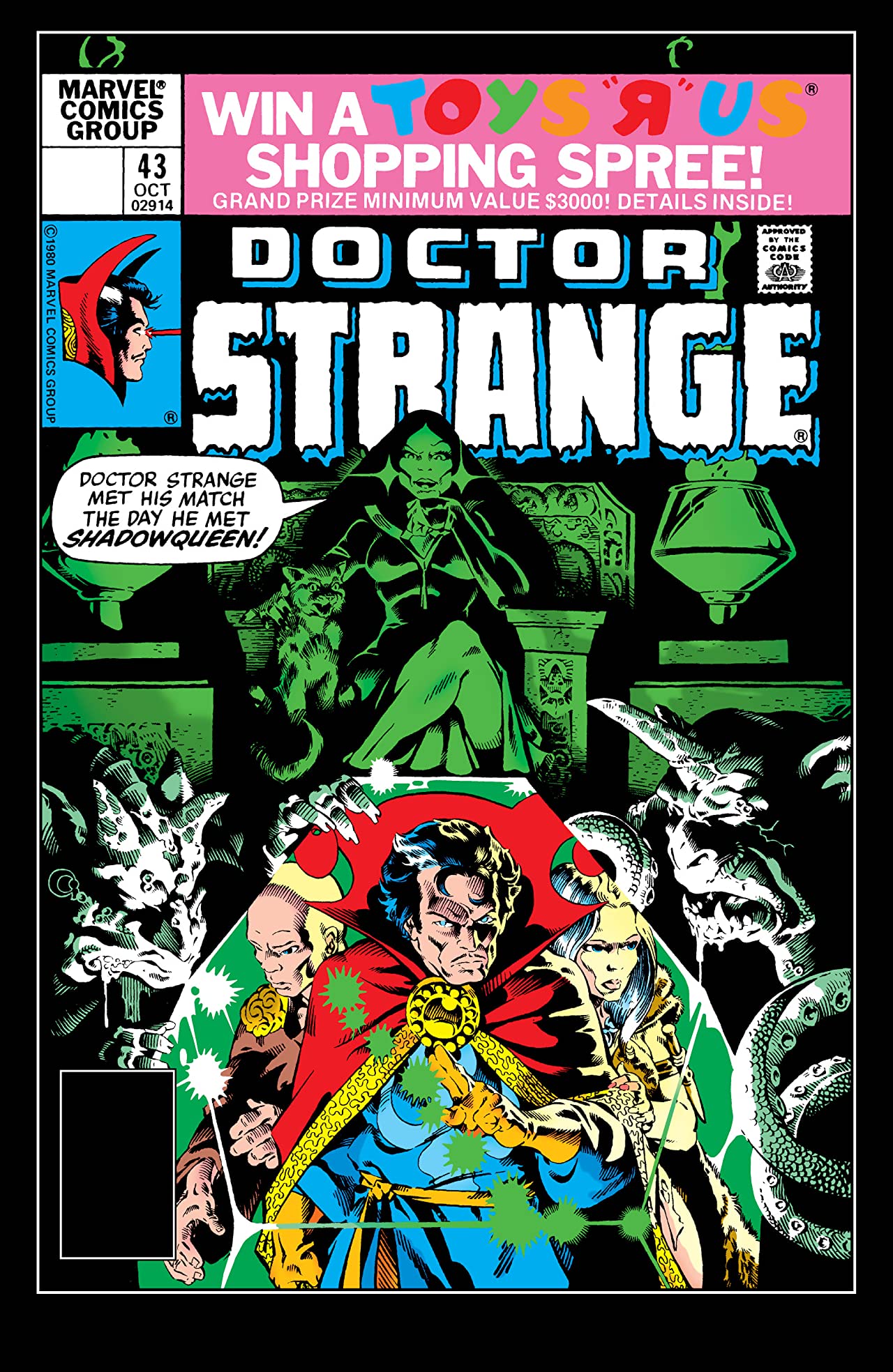 Doctor Strange #43 cover