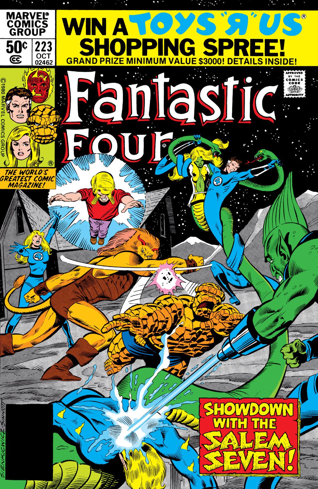 Fantastic Four #223 cover