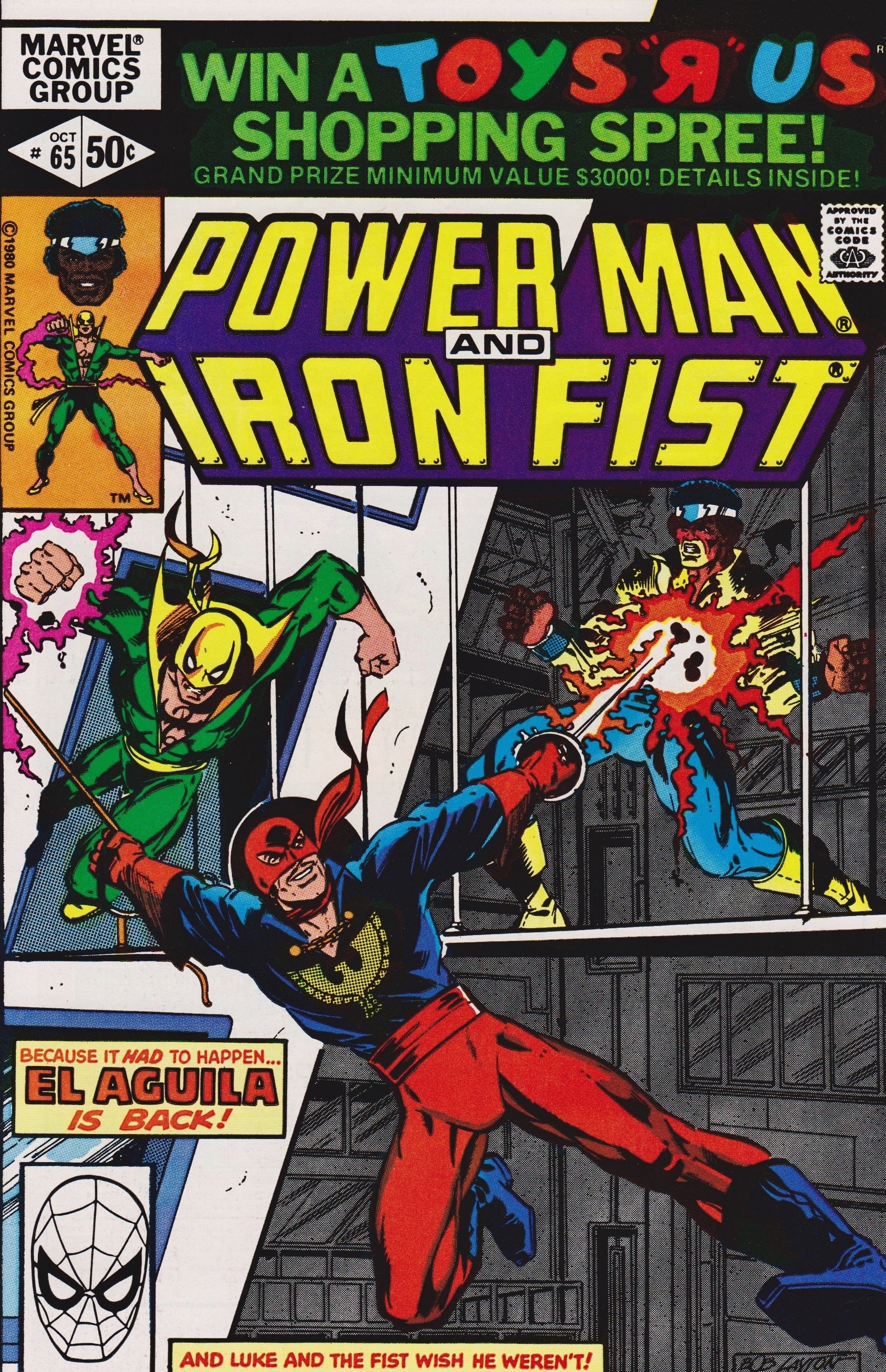 Power Man #65 cover