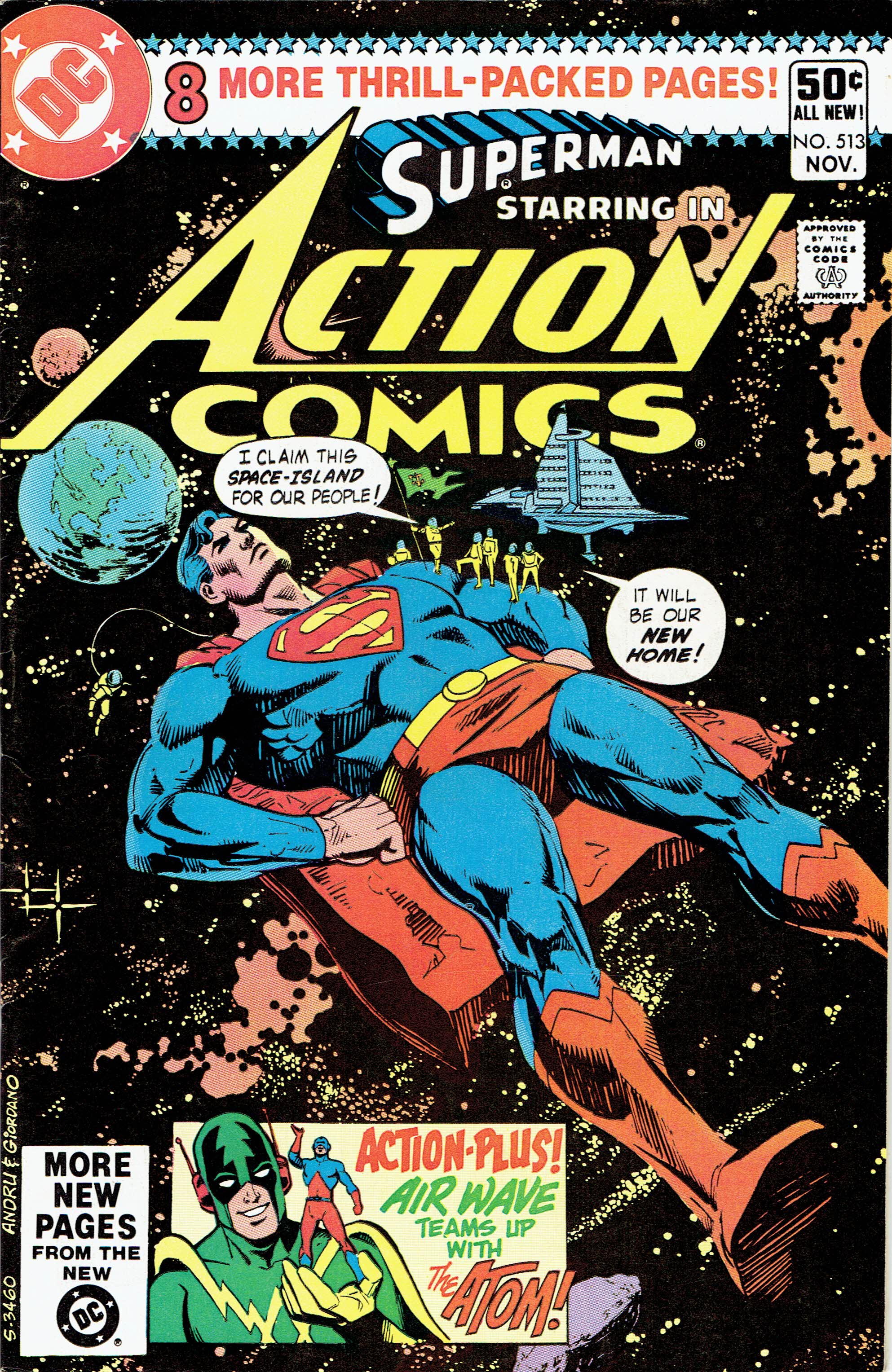 Action Comics #513 cover