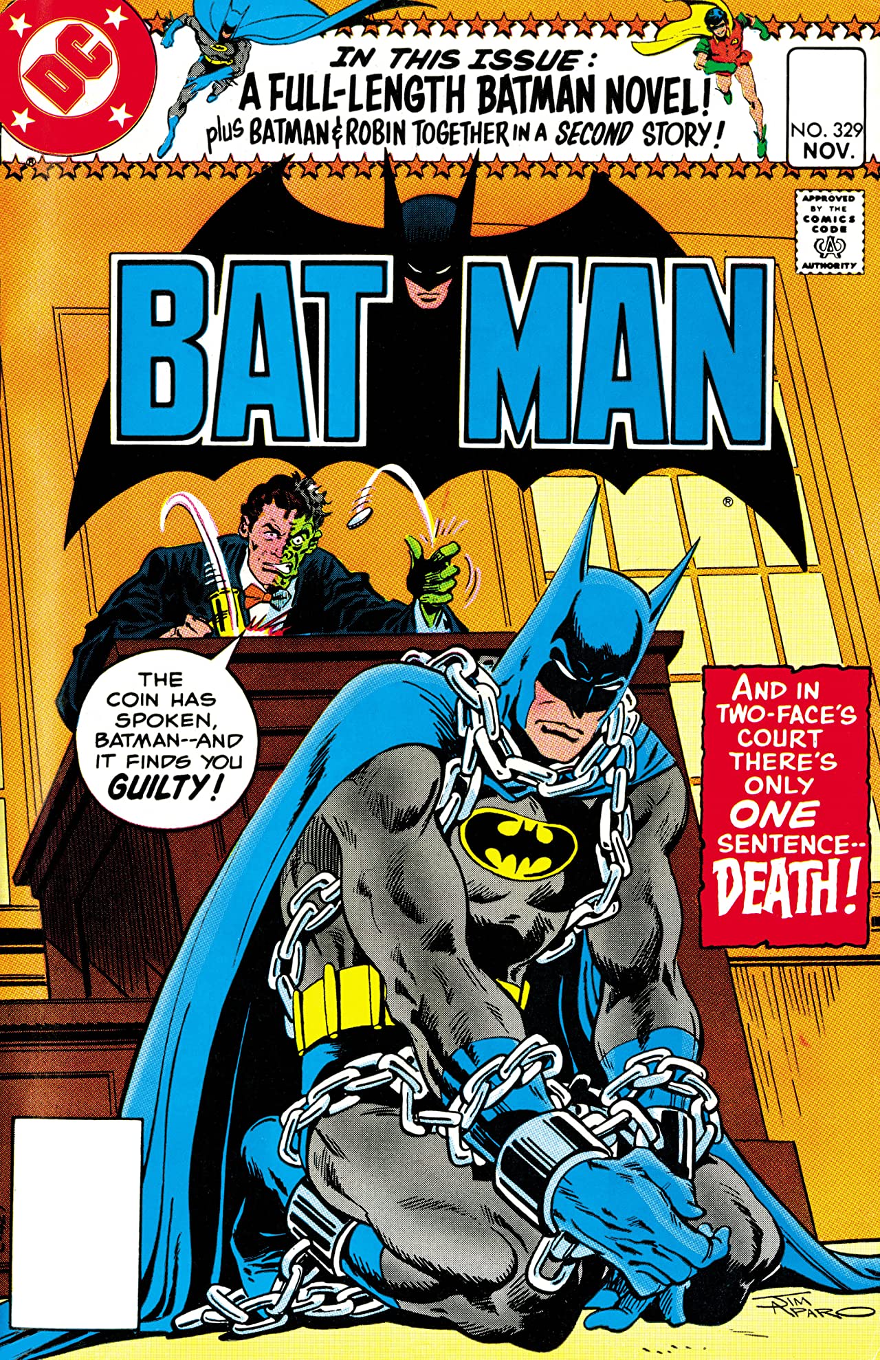 Batman #329 cover