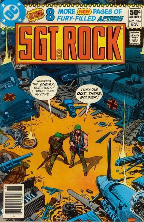 Sgt. Rock #346 cover