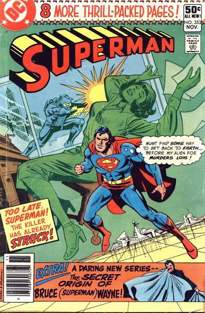 Superman #353 cover