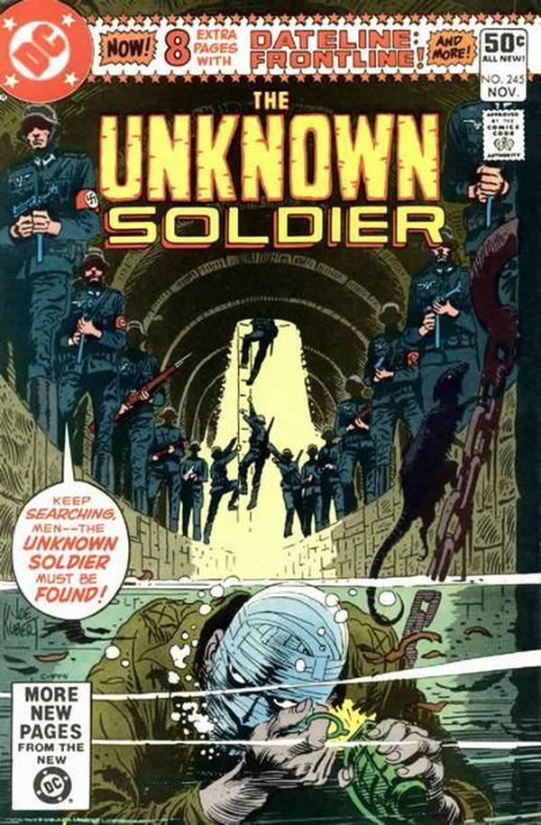 Unknown Soldier #245 cover