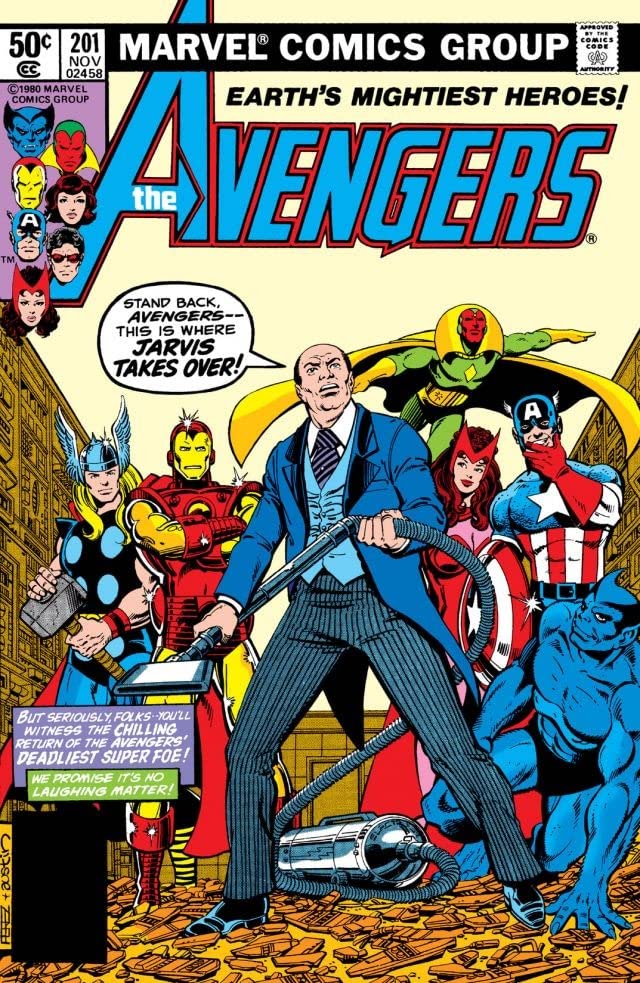 The Avengers #201 cover