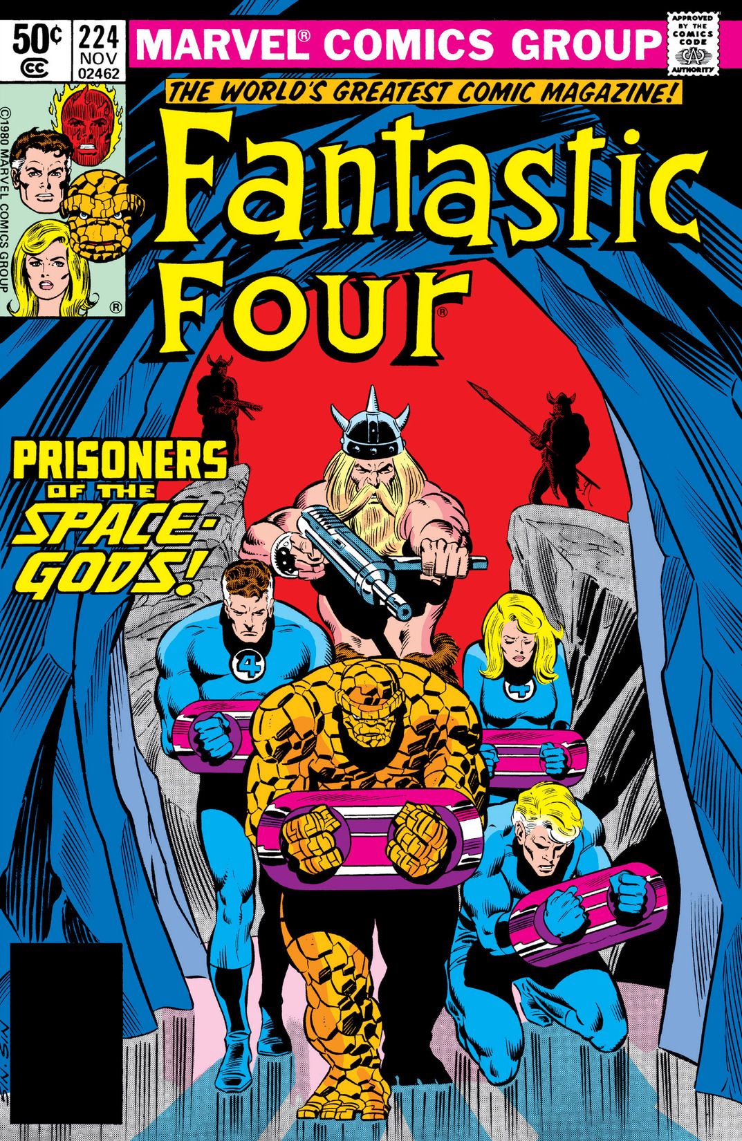 Fantastic Four #224 cover