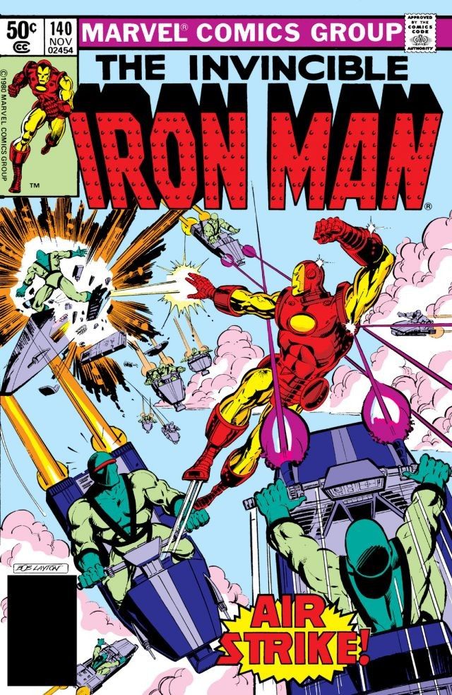 Iron Man #140 cover
