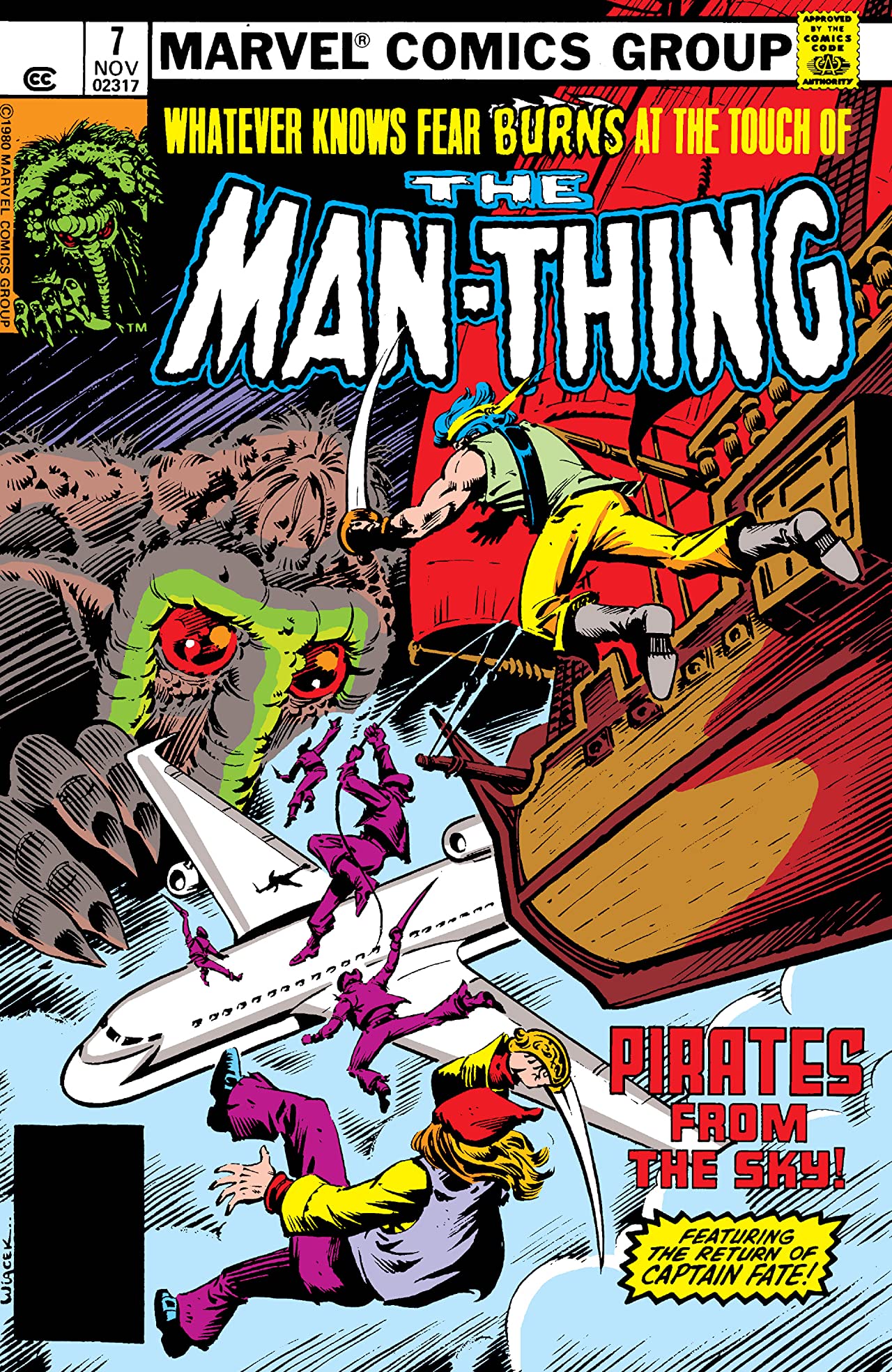 Man-Thing #7 cover