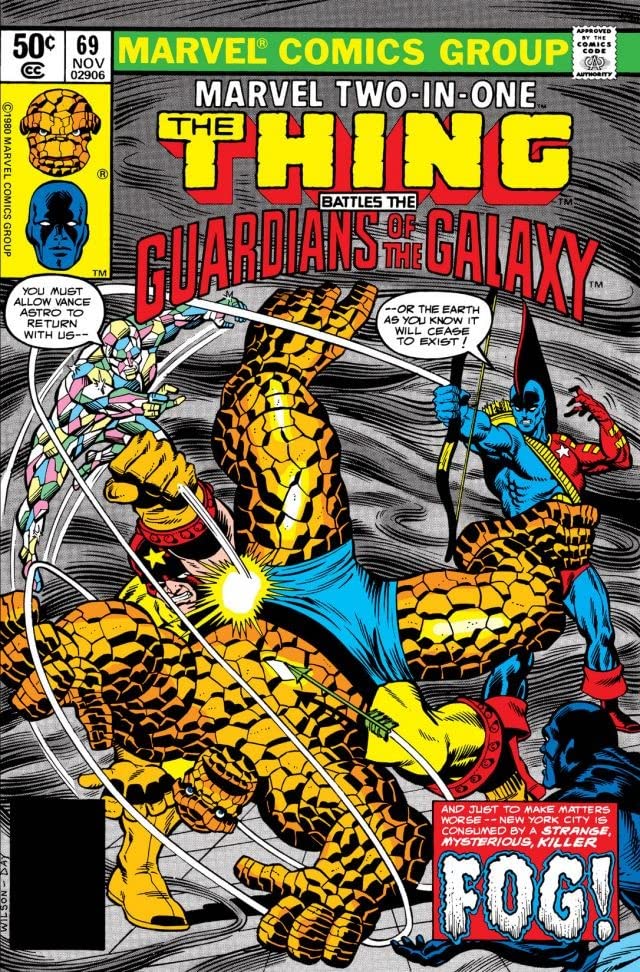 Marvel Two-in-One #69 cover