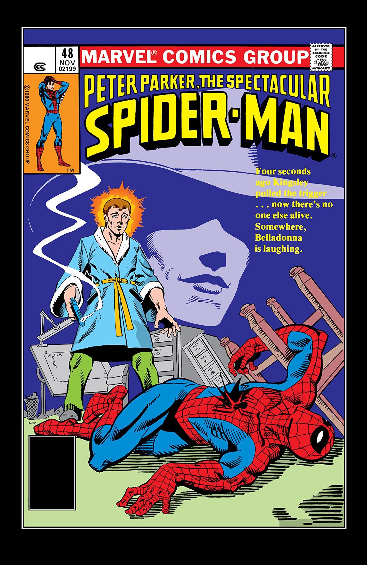 The Spectacular Spider-Man #48 cover