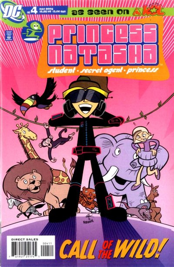 Princess Natasha #4 cover