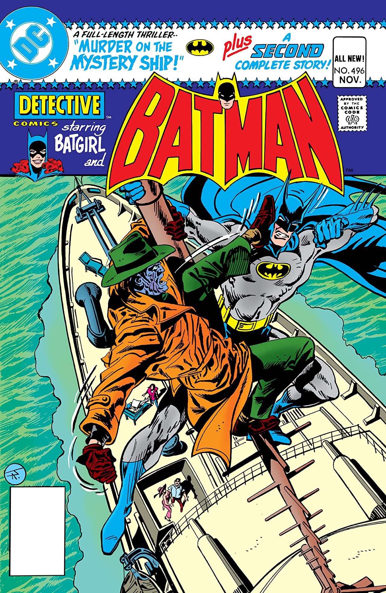 Detective Comics #496 cover