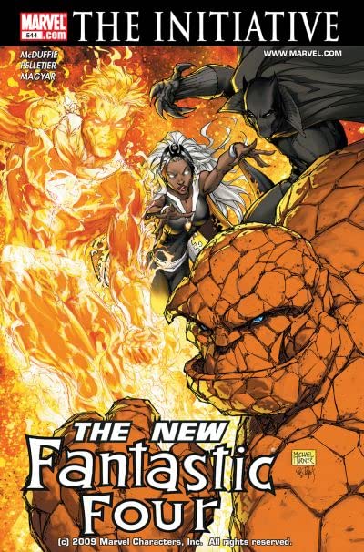 Fantastic Four #544 cover