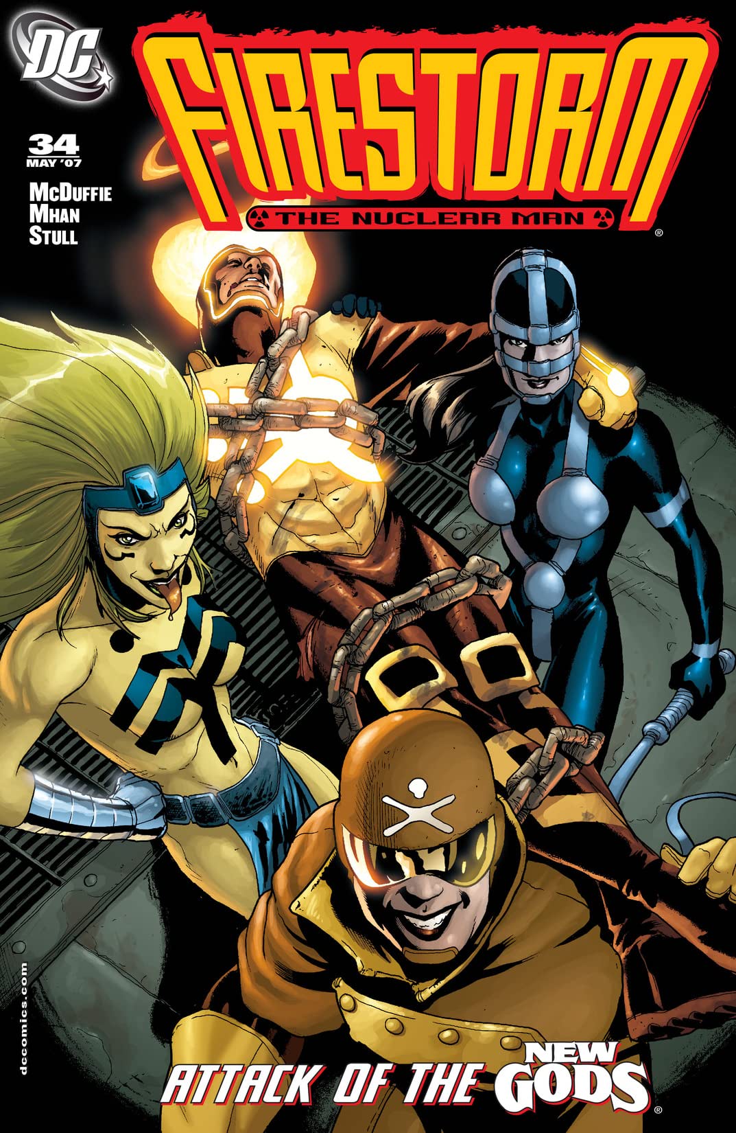 Firestorm: The Nuclear Man #34 cover