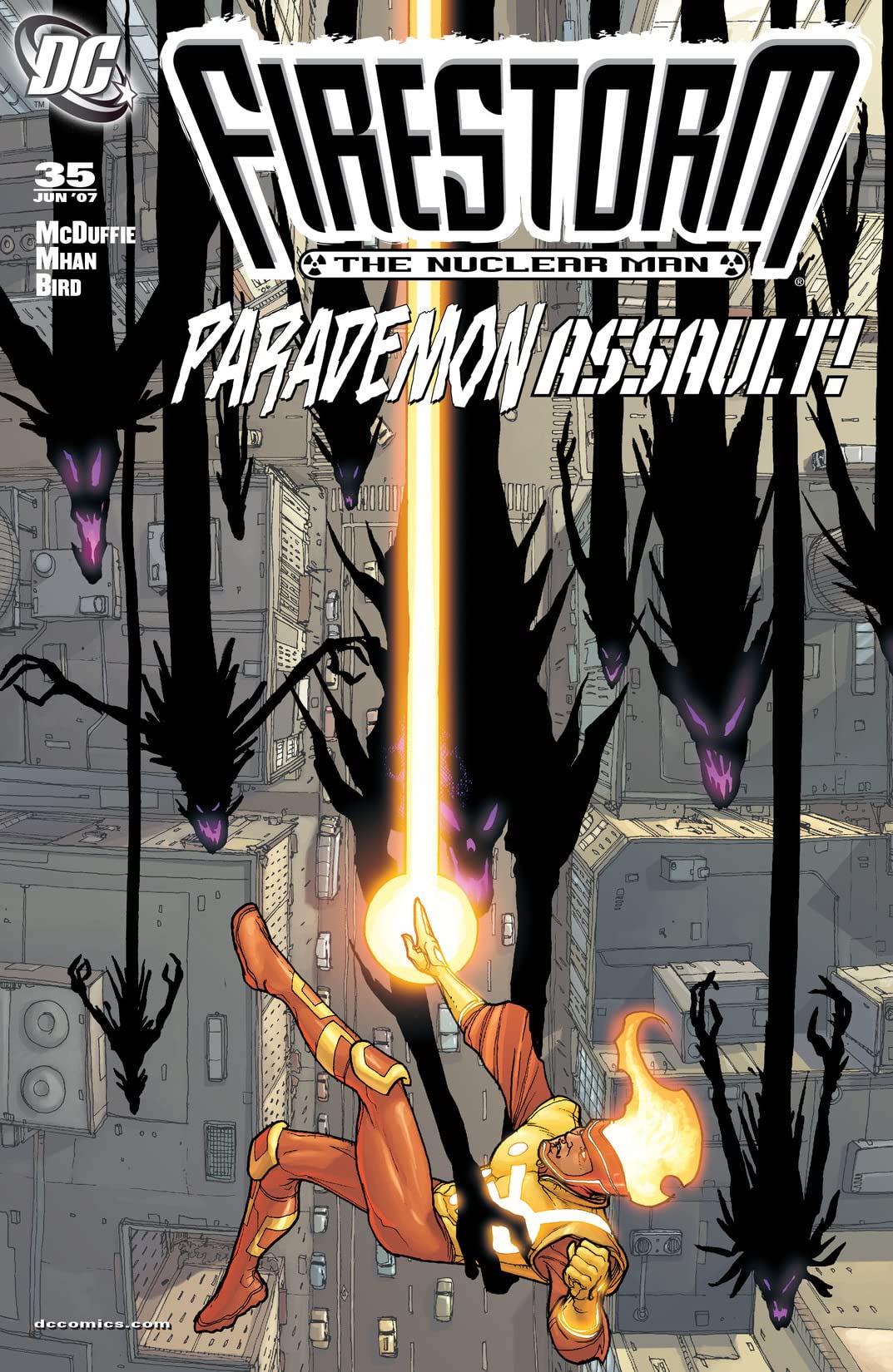 Firestorm: The Nuclear Man #35 cover