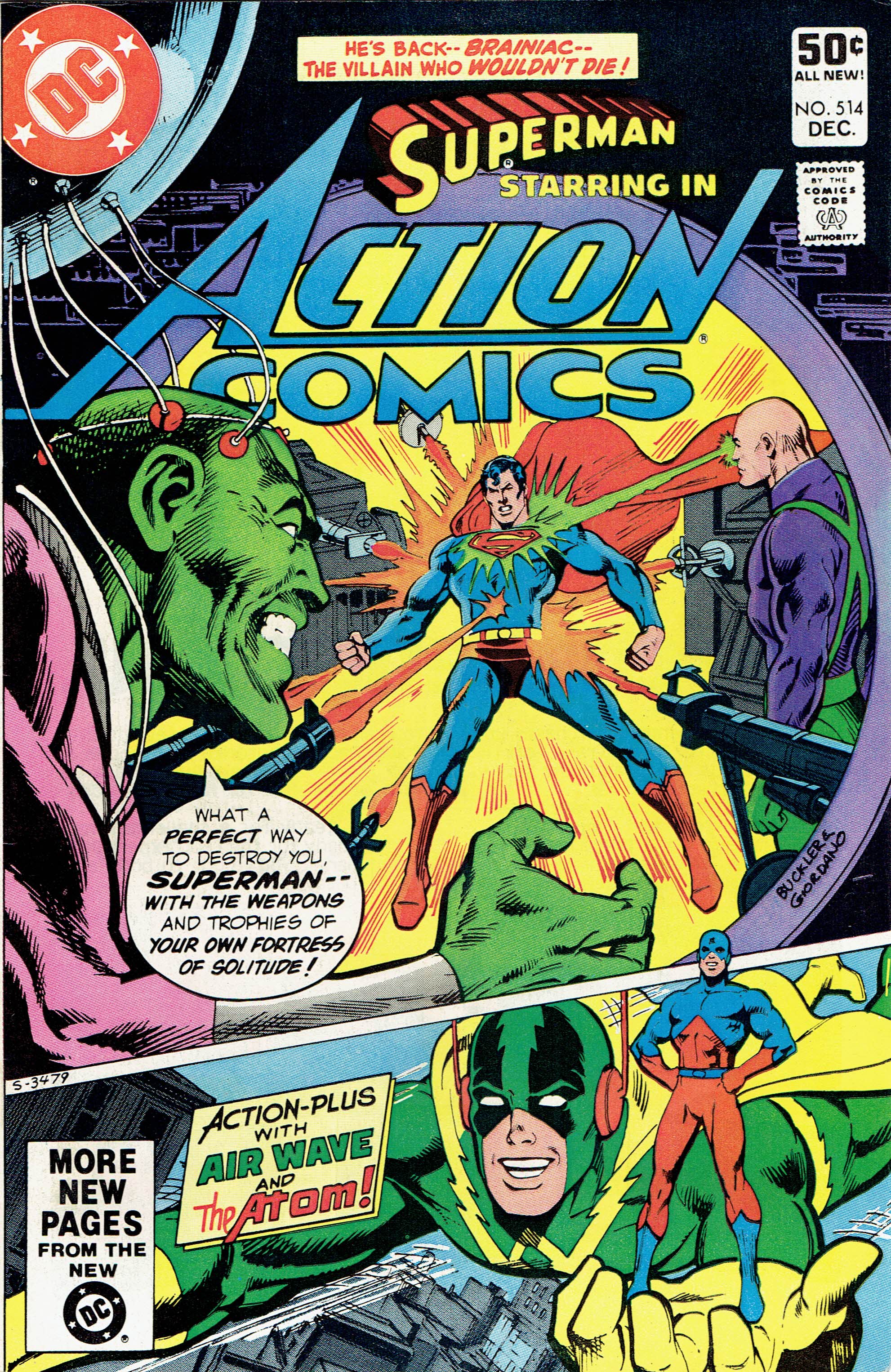 Action Comics #514 cover