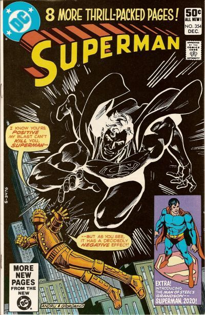 Superman #354 cover