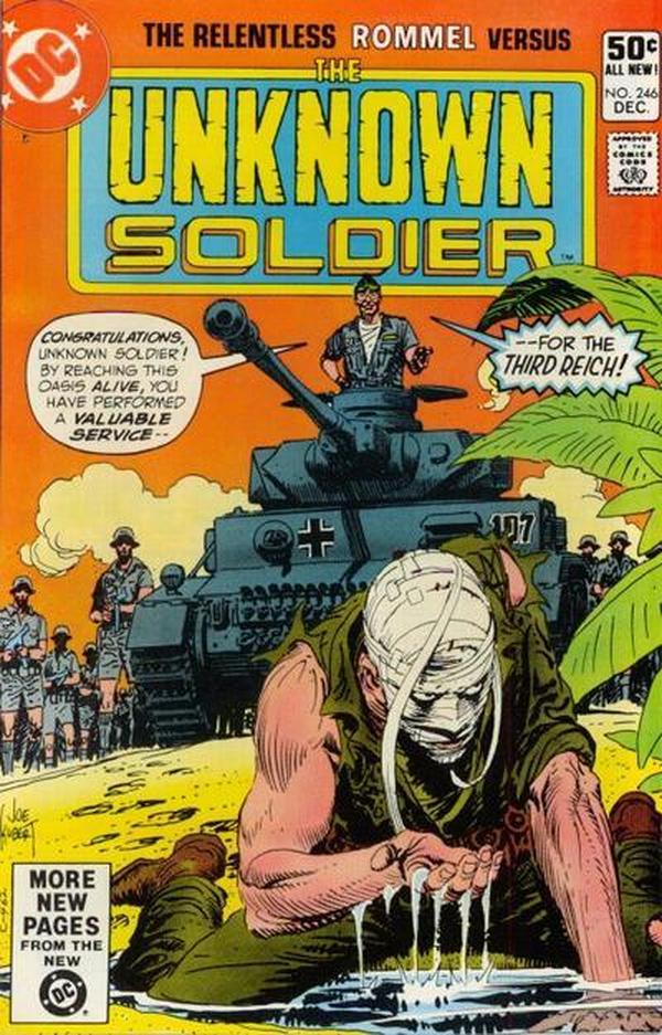 Unknown Soldier #246 cover