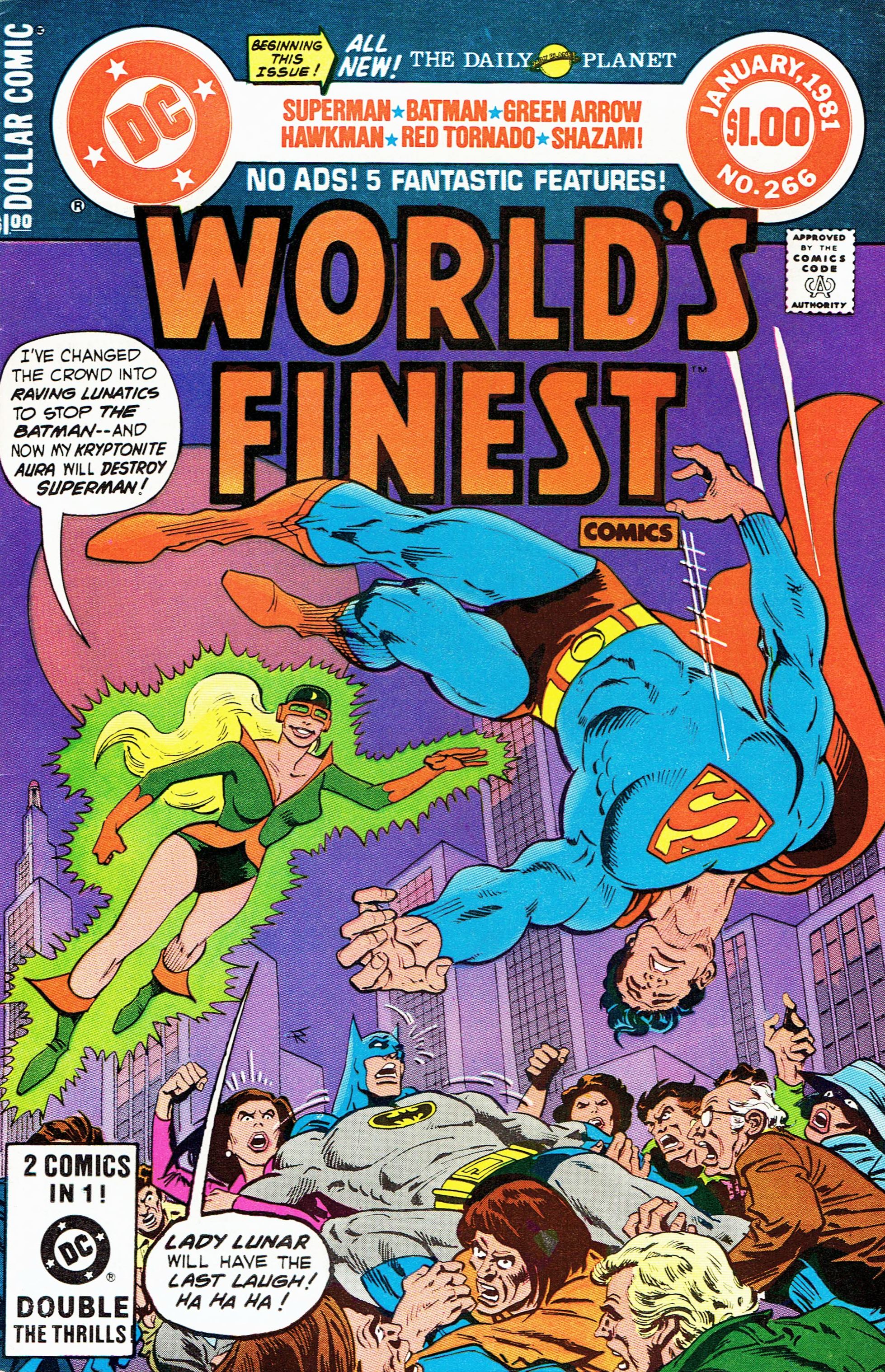 World's Finest Comics #266 cover