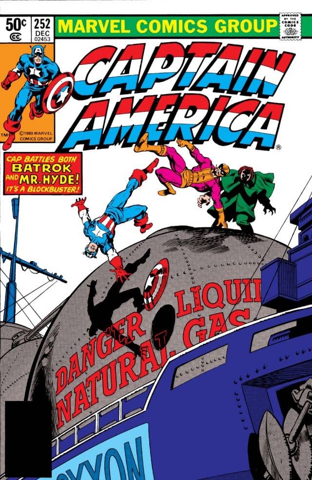 Captain America #252 cover