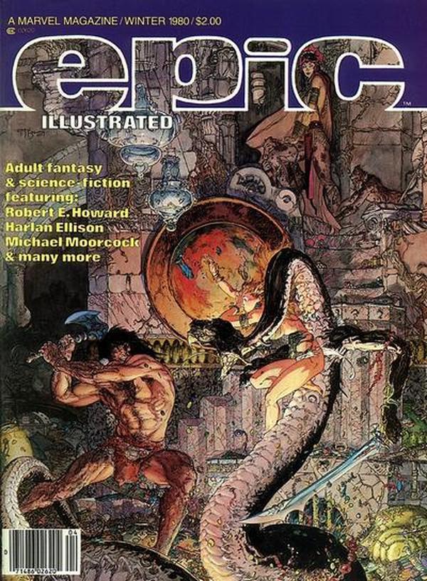 Epic Illustrated #4 cover