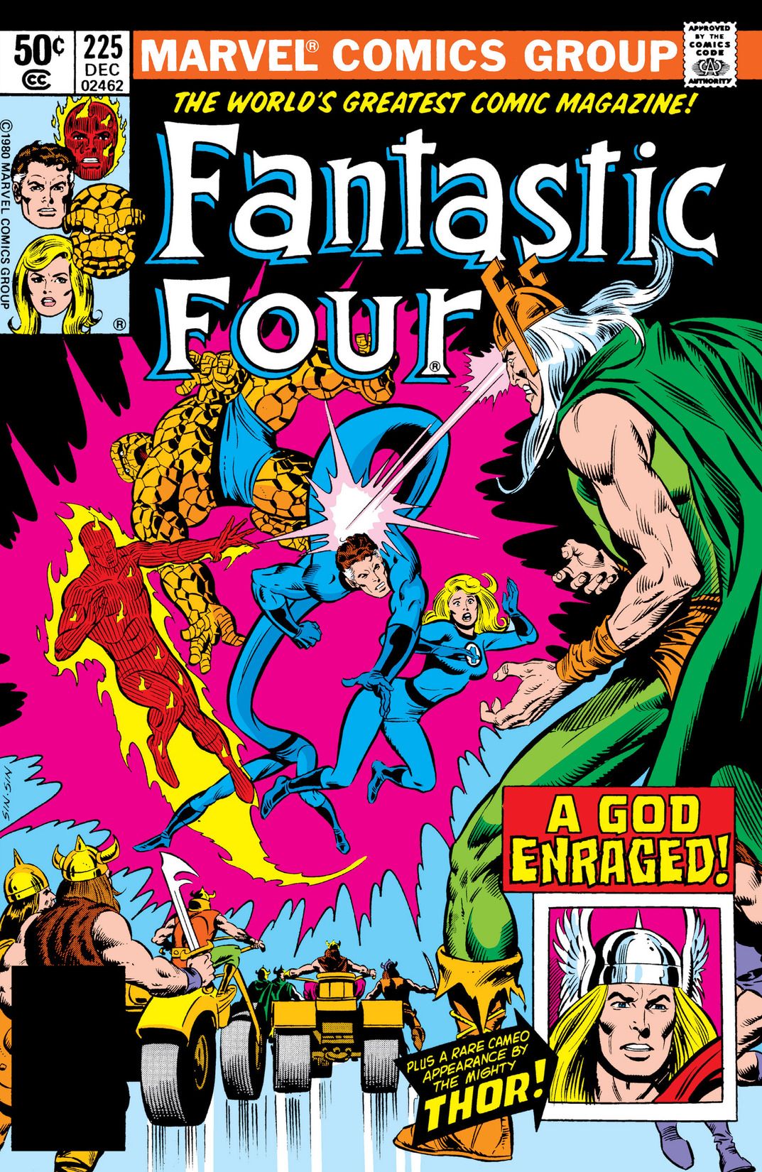 Fantastic Four #225 cover