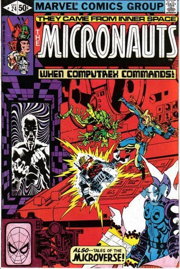 Micronauts #24 cover