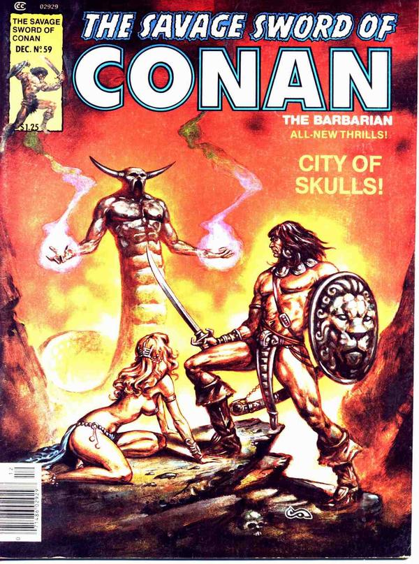 The Savage Sword of Conan #59