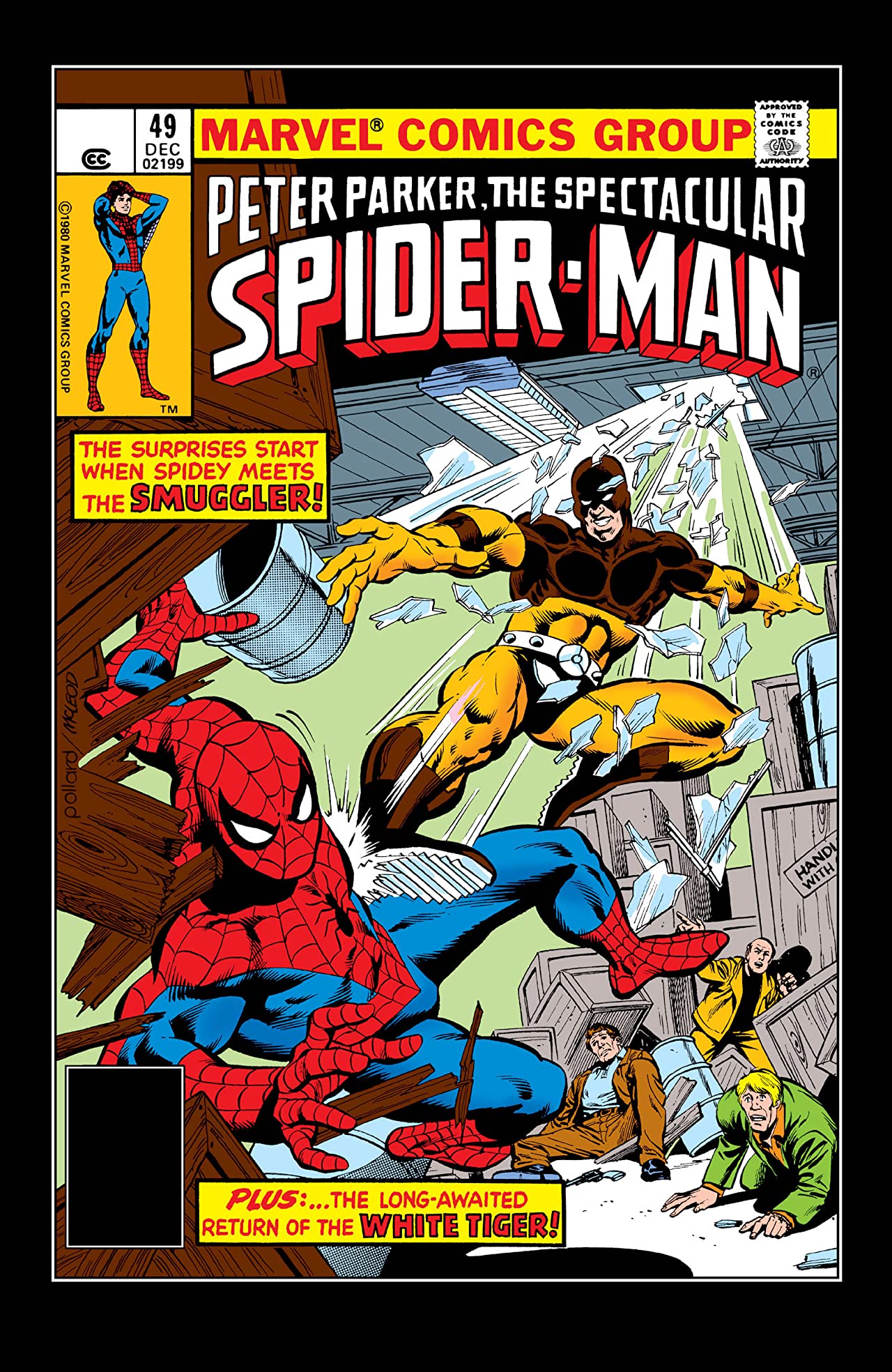 The Spectacular Spider-Man #49 cover