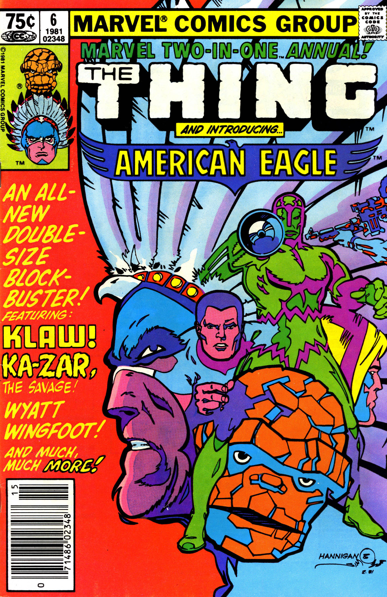 Marvel Two-in-One Annual #6