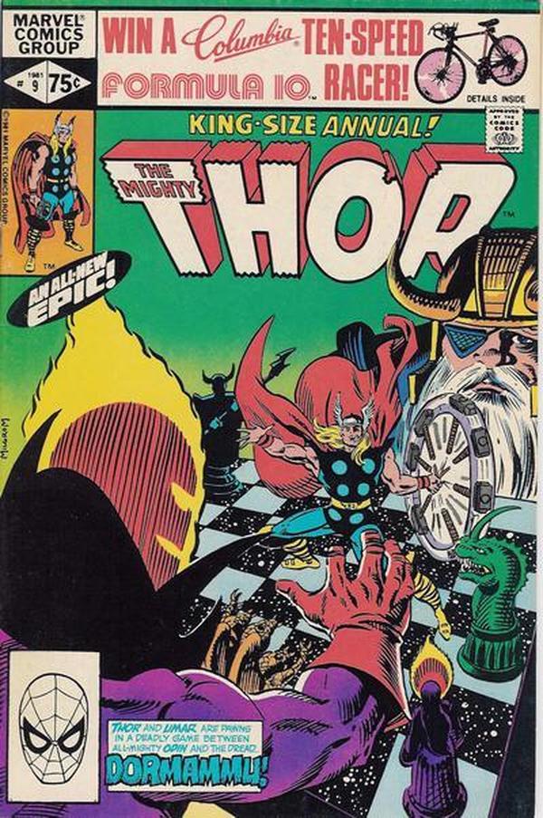 Thor Annual #9 cover