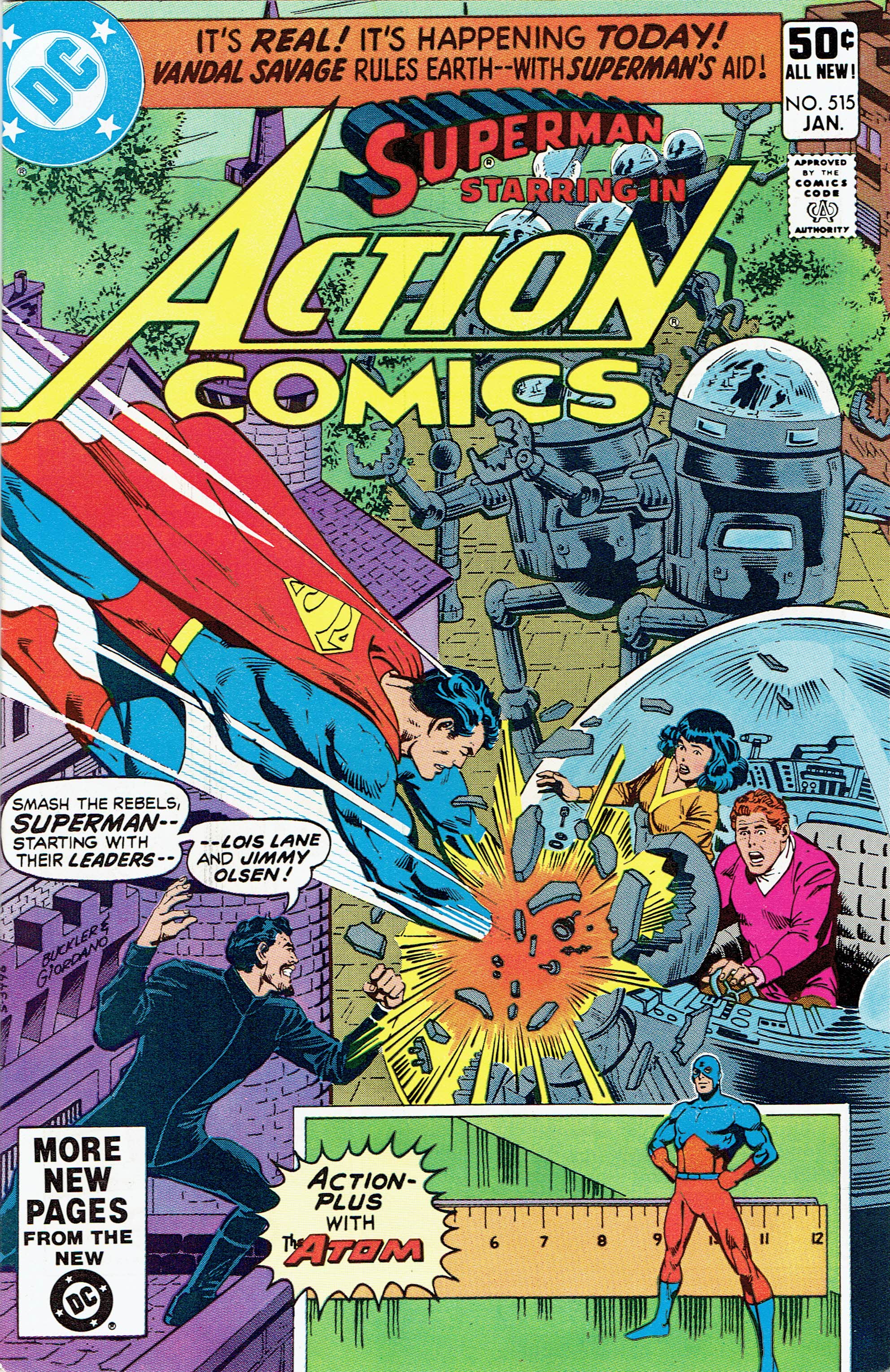 Action Comics #515 cover