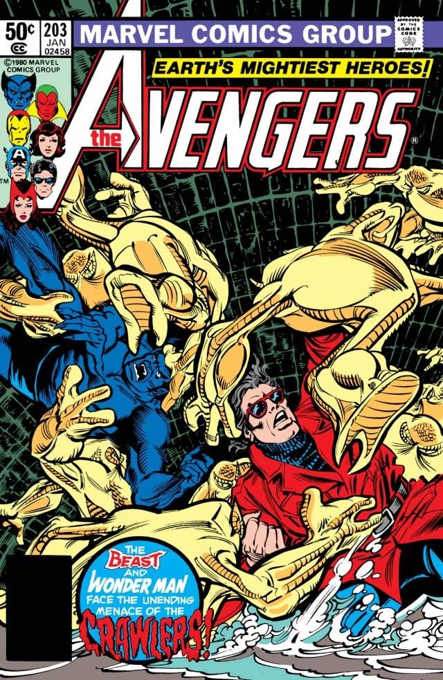 The Avengers #203 cover