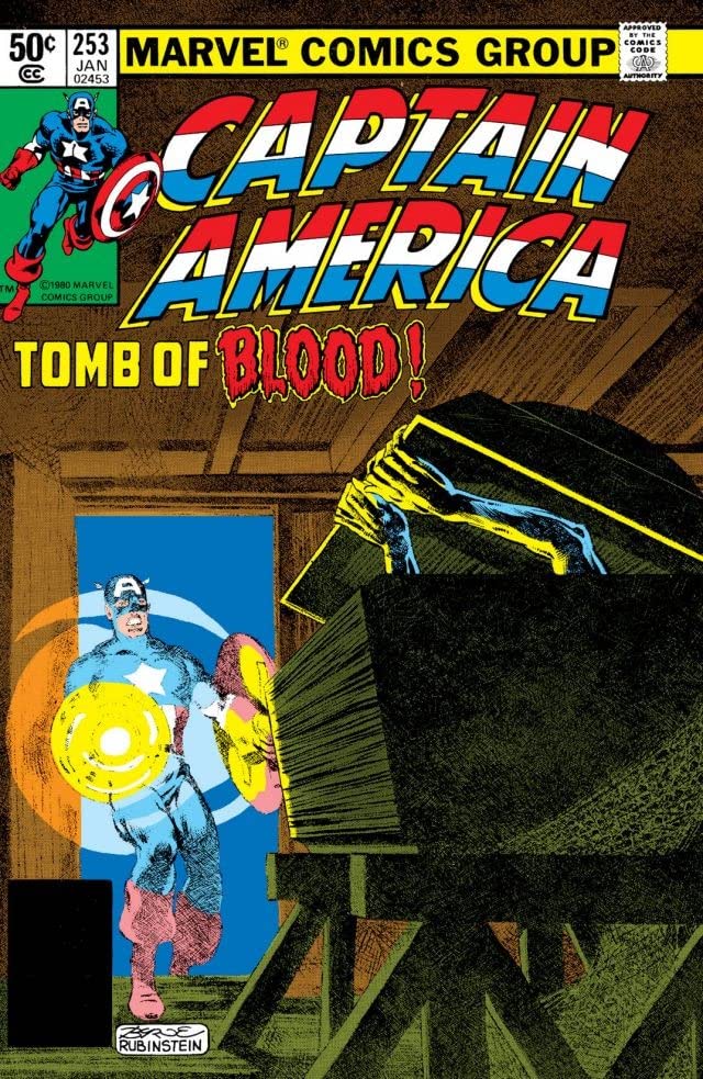 Captain America #253 cover