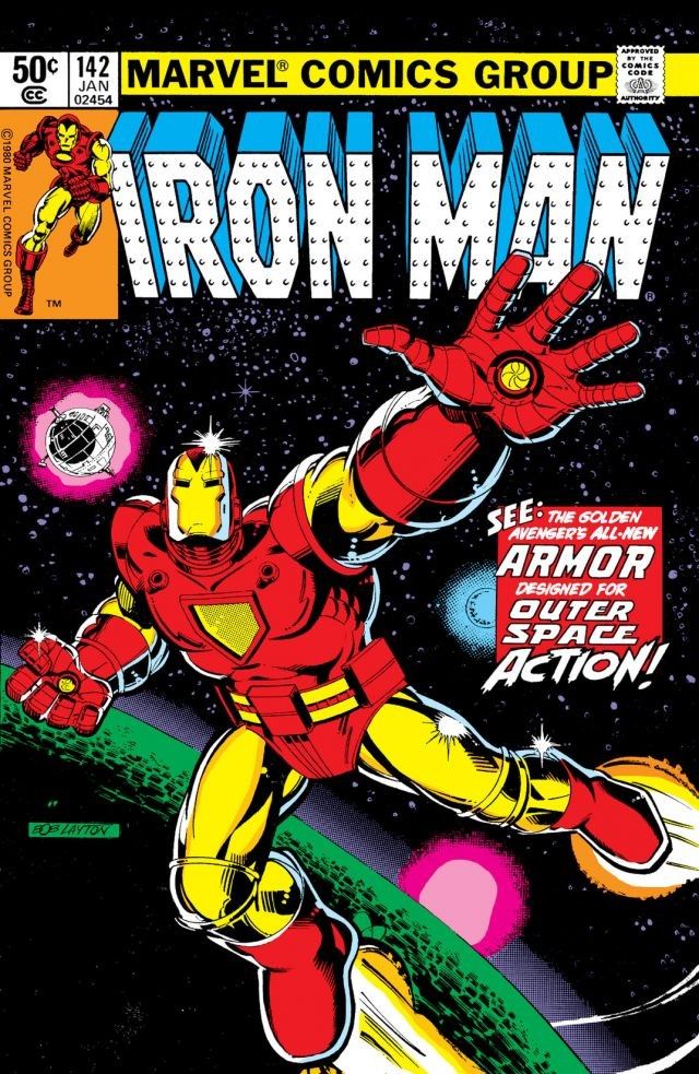 Iron Man #142 cover