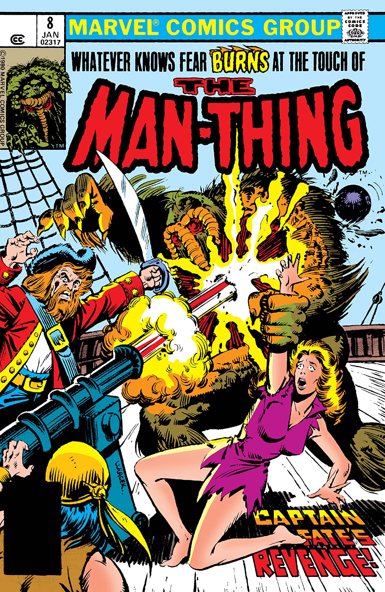 Man-Thing #8 cover