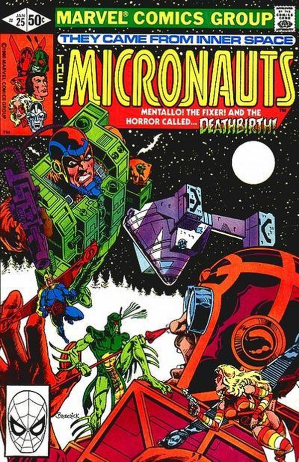 Micronauts #25 cover